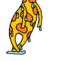 Giraffe LONG LONG Stickers3 sticker #10784910