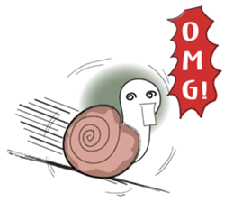 An Interesting Cunning Snails sticker #10784962
