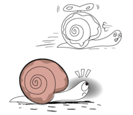 An Interesting Cunning Snails sticker #10784966
