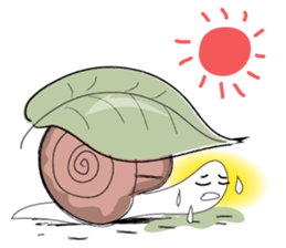 An Interesting Cunning Snails sticker #10784974