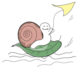 An Interesting Cunning Snails sticker #10784976