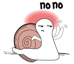 An Interesting Cunning Snails sticker #10784983