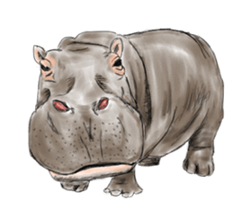 Animals do not speak. sticker #10786221