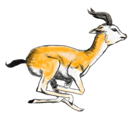 Animals do not speak. sticker #10786225