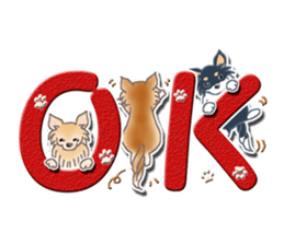 Daily life of Chihuahua sticker #10786460