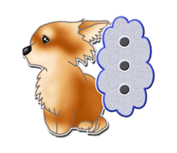 Daily life of Chihuahua sticker #10786470