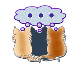 Daily life of Chihuahua sticker #10786492