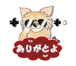 Daily life of Chihuahua sticker #10786493