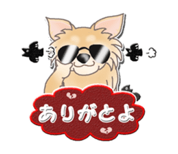 Daily life of Chihuahua sticker #10786493