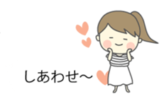 housewife's markup balloon sticker sticker #10786787