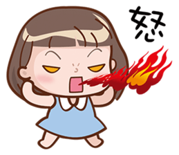 Little Girl 4 sticker #10786844