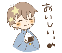 For a student couple! boy's ver. sticker #10787303