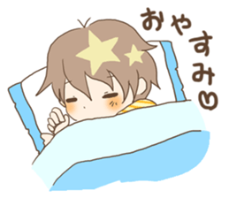 For a student couple! boy's ver. sticker #10787308