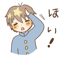 For a student couple! boy's ver. sticker #10787330