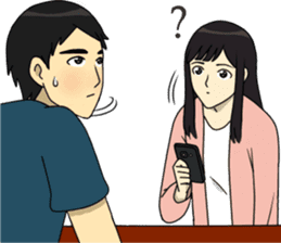 I fall in love with my best friend sticker #10787697