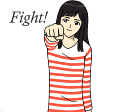 I fall in love with my best friend sticker #10787701