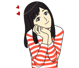 I fall in love with my best friend sticker #10787702