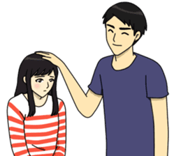 I fall in love with my best friend sticker #10787704