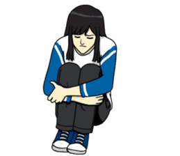 I fall in love with my best friend sticker #10787707