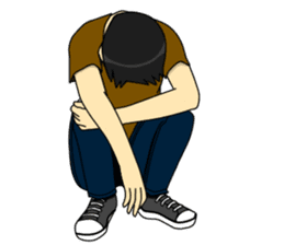 I fall in love with my best friend sticker #10787716