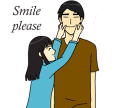 I fall in love with my best friend sticker #10787718