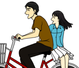 I fall in love with my best friend sticker #10787720