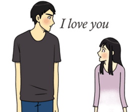 I fall in love with my best friend sticker #10787724