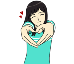 I fall in love with my best friend sticker #10787730