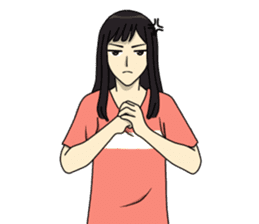 I fall in love with my best friend sticker #10787732