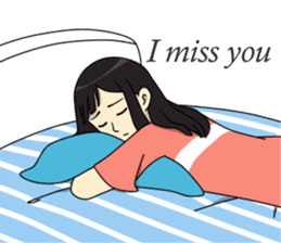 I fall in love with my best friend sticker #10787733