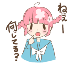 For a student couple! girl's ver. sticker #10787737