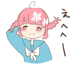 For a student couple! girl's ver. sticker #10787740