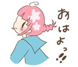 For a student couple! girl's ver. sticker #10787749