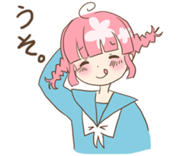 For a student couple! girl's ver. sticker #10787759