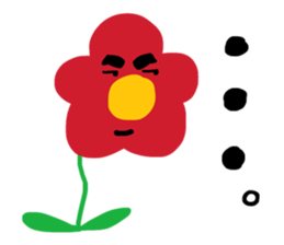 Dandy flower sticker #10788391