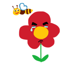 Dandy flower sticker #10788415