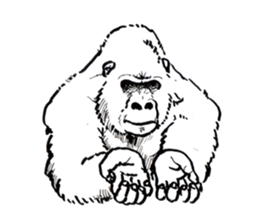 Gonger_GORILLA sticker #10788498