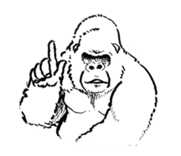 Gonger_GORILLA sticker #10788499