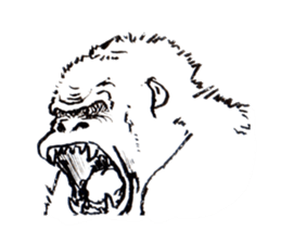 Gonger_GORILLA sticker #10788500