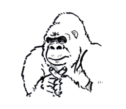 Gonger_GORILLA sticker #10788504
