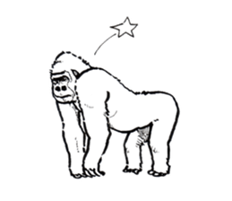 Gonger_GORILLA sticker #10788507