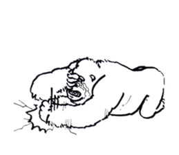 Gonger_GORILLA sticker #10788508