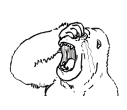 Gonger_GORILLA sticker #10788509