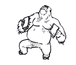 Gonger_GORILLA sticker #10788510