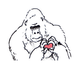 Gonger_GORILLA sticker #10788513