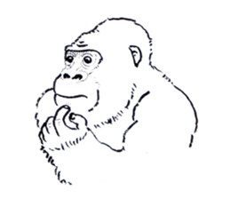 Gonger_GORILLA sticker #10788515