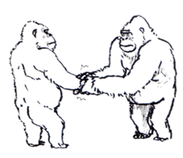 Gonger_GORILLA sticker #10788523