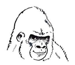 Gonger_GORILLA sticker #10788533