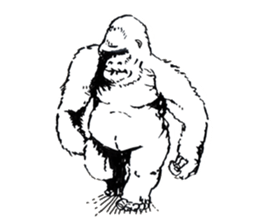 Gonger_GORILLA sticker #10788534