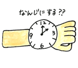 The girls who look good with a smile sticker #10789171